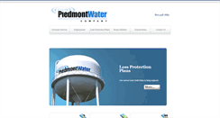 Desktop Screenshot of piedmontwater.com